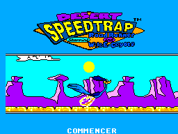 Desert Speedtrap Starring Road Runner and Wile E. Coyote